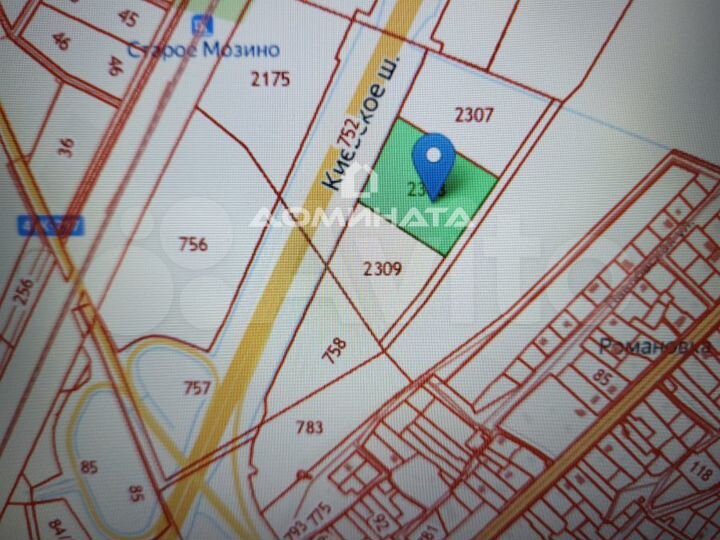 Участок 2,18 га (промназначения)