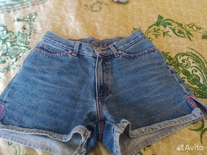 Шорты с завышенной талией