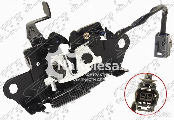 Замок капота mazda 3 13-18 под концевик