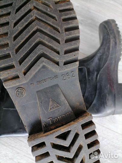 Сапоги резиновые