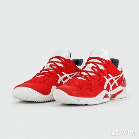 Asics Court FF 2 Red / White