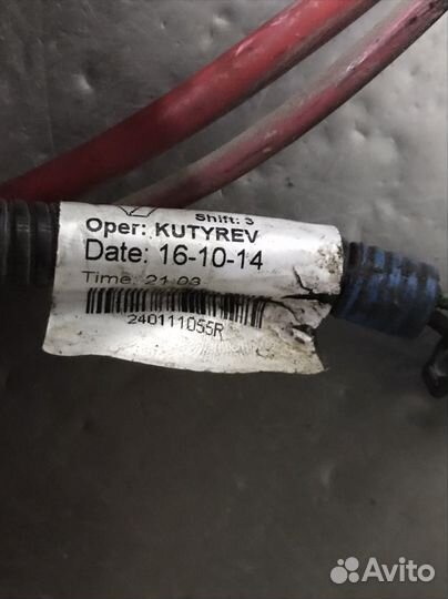 Проводка эбу-двс K7J МКПП Renault Logan 1 09