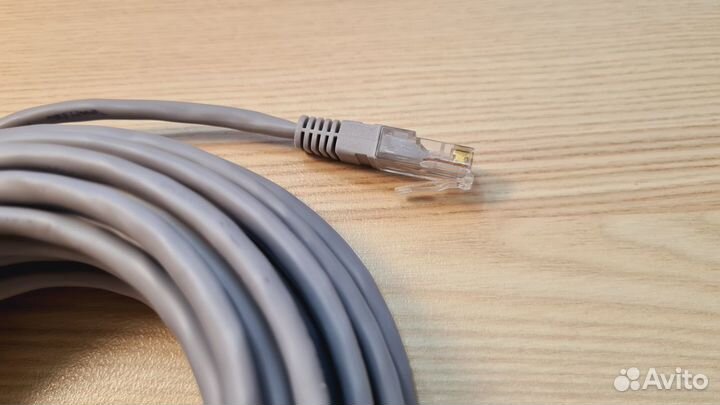 Новый Патч-корд RJ-45 UTP4 кат. 5e, 10м