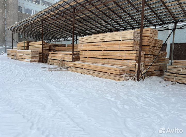 Доска обрезная 25х150х6000мм от производителя