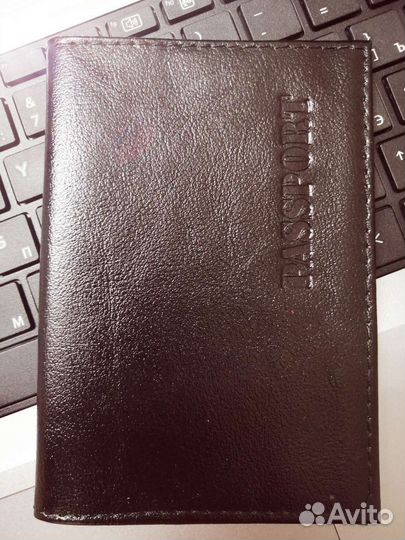 Обложка на паспорт из натуральной кожи