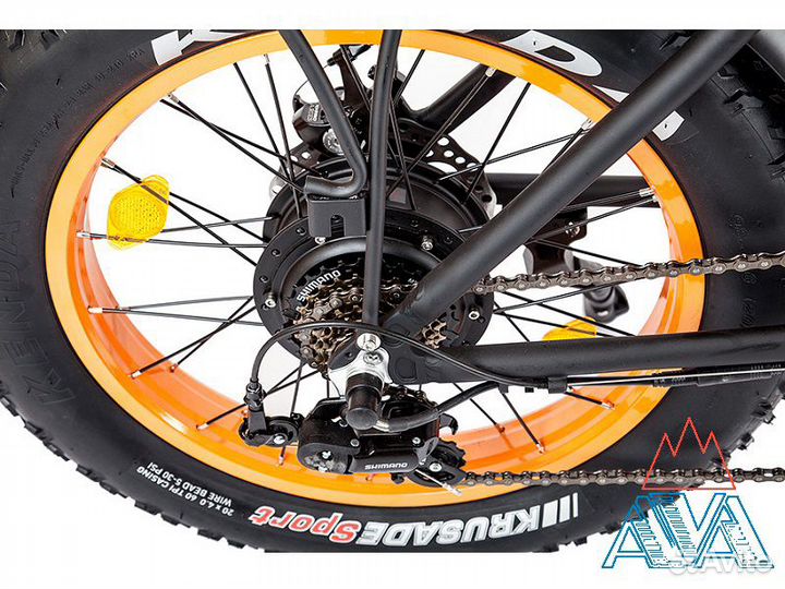 Электровелосипед складной Crosscountry 500W 20''