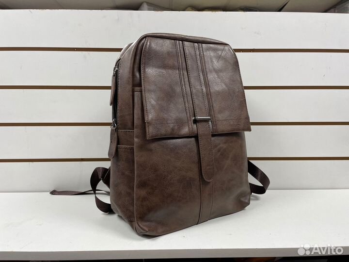 Рюкзак школьный для девочки кожаный
