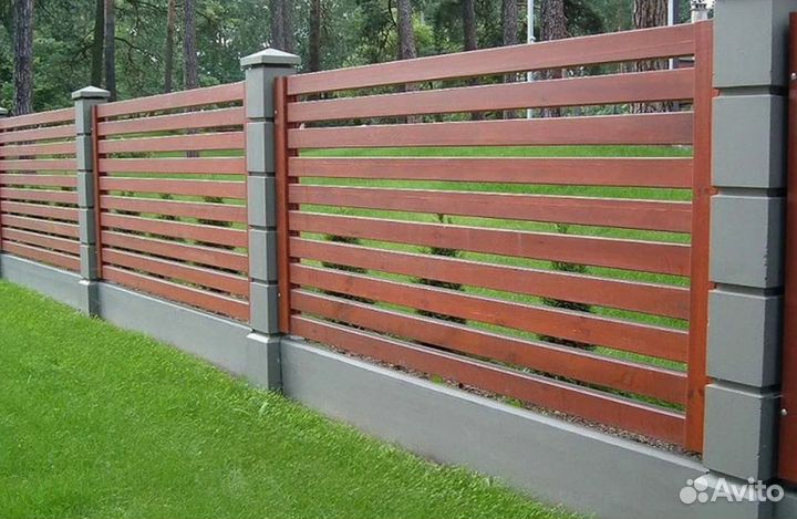 Забор металлический замер бесплатно под ключ