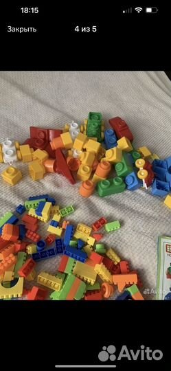 Игрушки: лего и мягкие