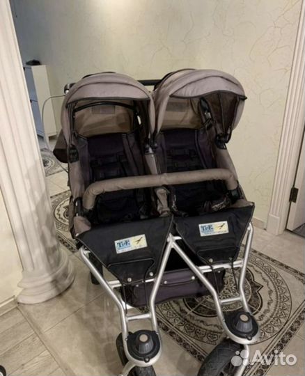Коляска для двойни 2 в 1 tfk