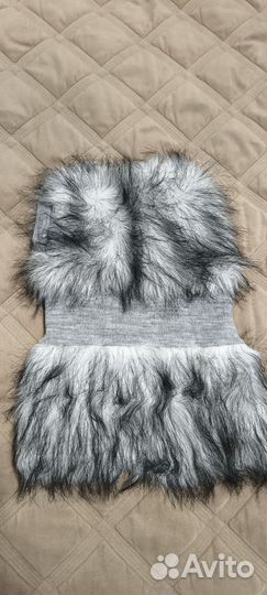 Жилетка меховая на 2-3 года