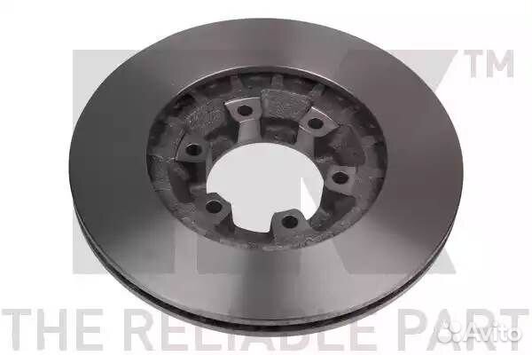 Диск тормозной mitsubishi L200 87-96/L300 86/pajer