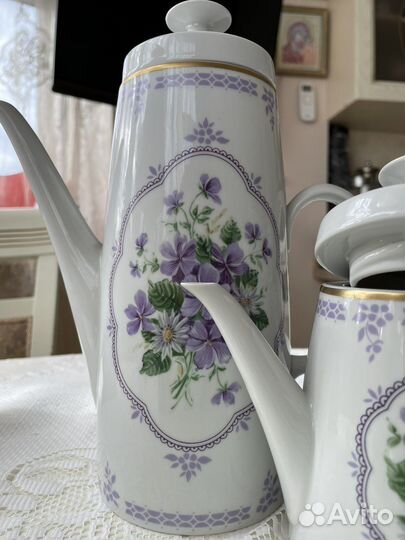 Чайно-кофейный сервиз ГДР