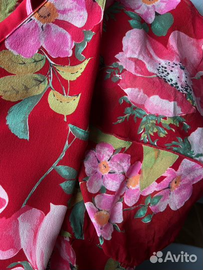 Шёлковое платье Blumarine