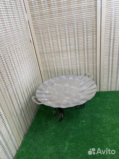 Садж из нержавейки 40 см