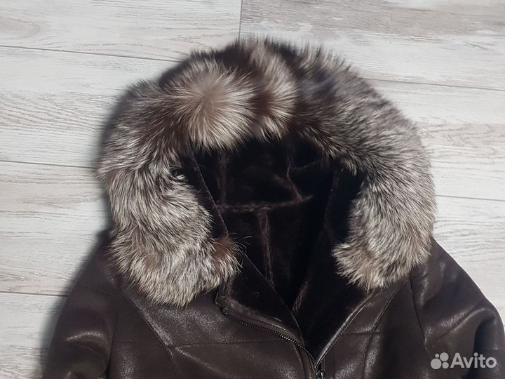 Дублёнка женская 44