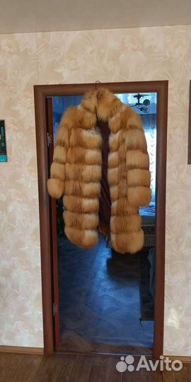Шуба лисья