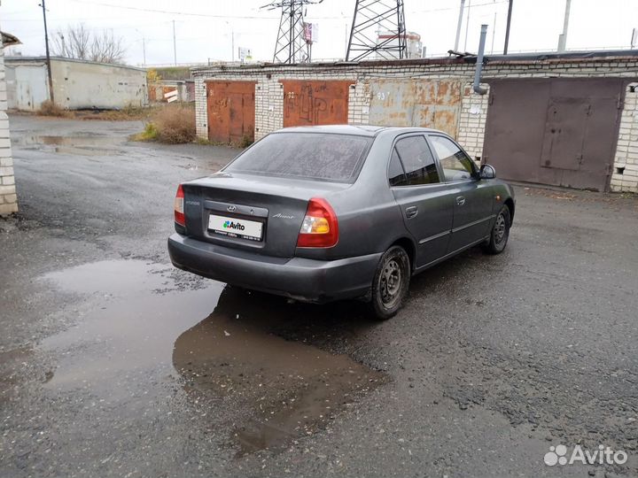 Hyundai Accent 1.5 МТ, 2007, 200 000 км