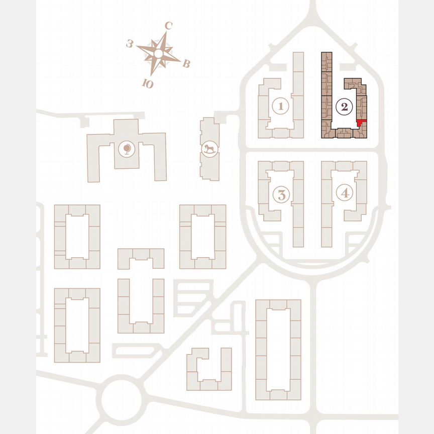 3-к. квартира, 80,8 м², 4/4 эт.