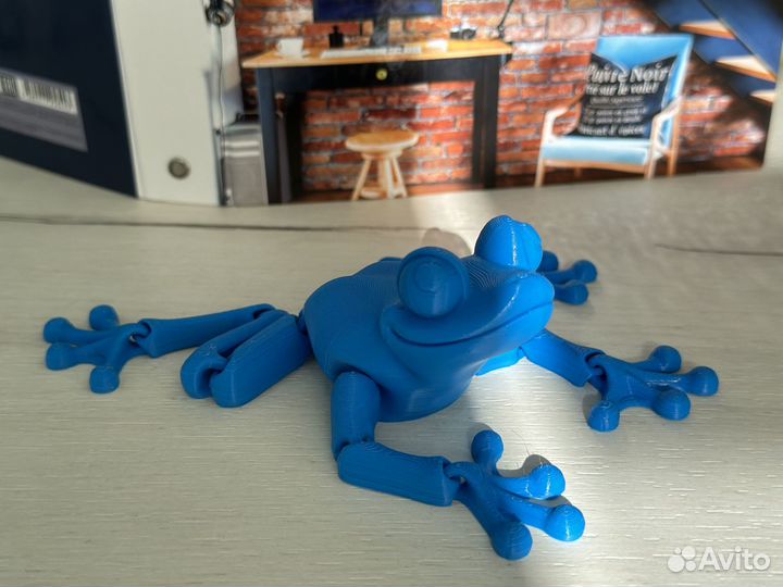 Игрушка-лягушка на 3D принтере