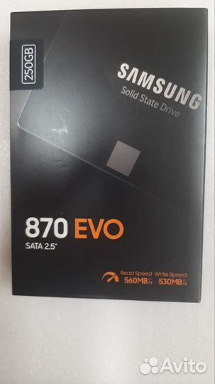 SSD Samsung 870 EVO 250GB