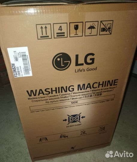 LG Стир маш Инвертор 6кг