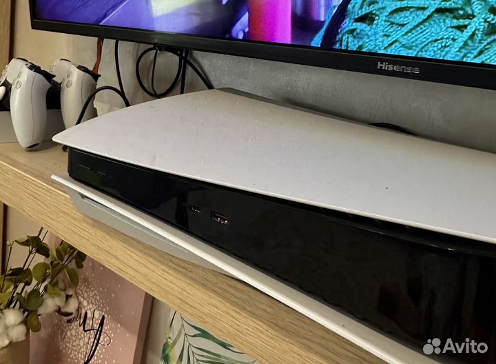 Sony playstation 5 ps5 с дисководом 2 джойстика