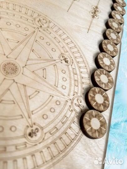 Подарочные нарды 46х48 см