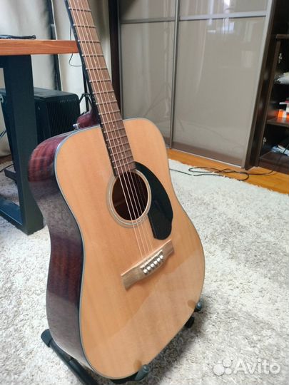 Акустическая гитара fender CD-60 Natural