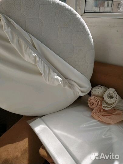 Круглый матрас