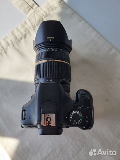 Зеркальный фотоаппарат canon eos 600d