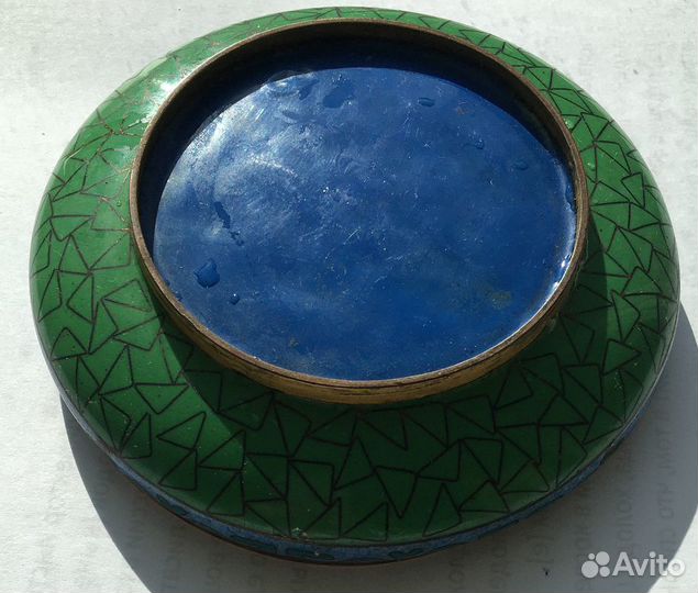 Пепельница винтажная (клуазоне) Китай 1950-1960-е