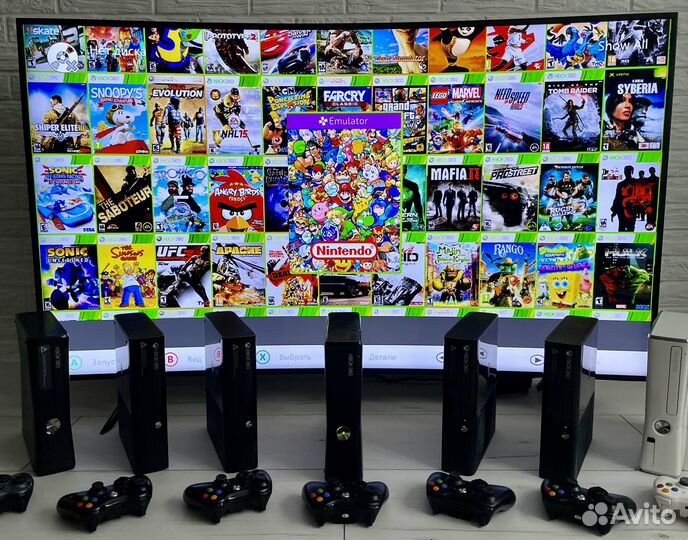 XBox 360 + Топовые Игры + Прошивка