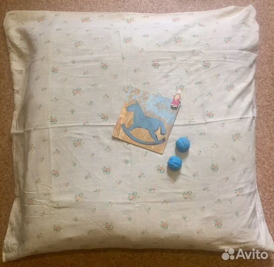 СССР — одеяло шерстяное 150*190; подушка пух-перо