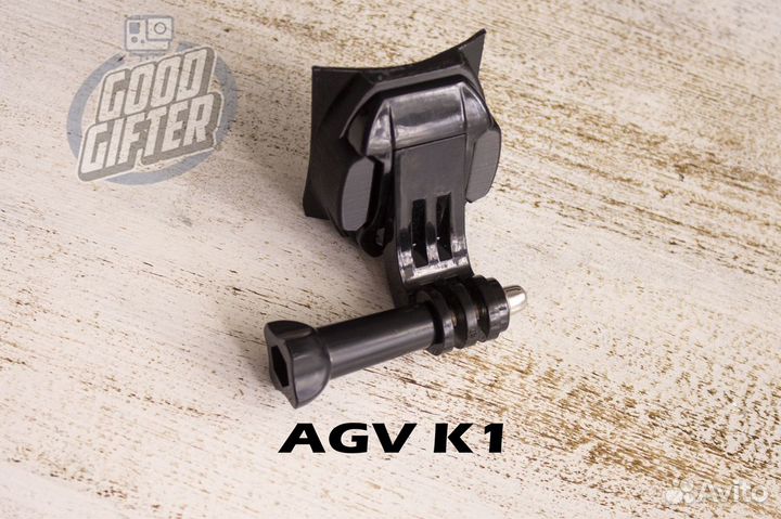 Крепление камеры GoPro на Мотошлем AGV K1