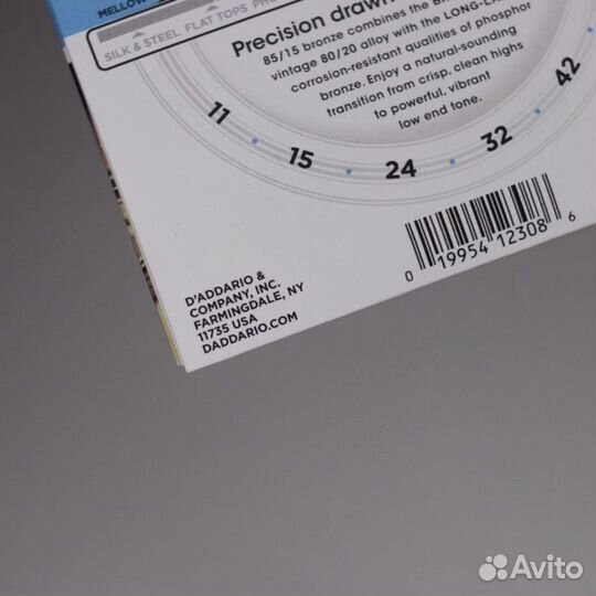 Струны для акустической гитары D'Addario