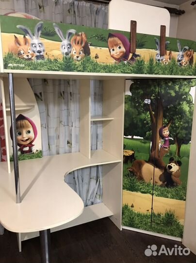 Кровать чердак