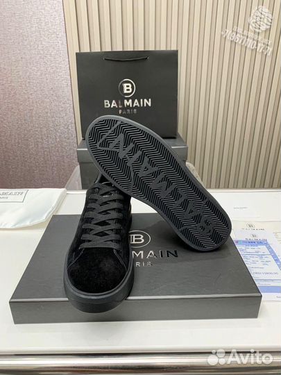 Кеды мужские Balmain чёрный