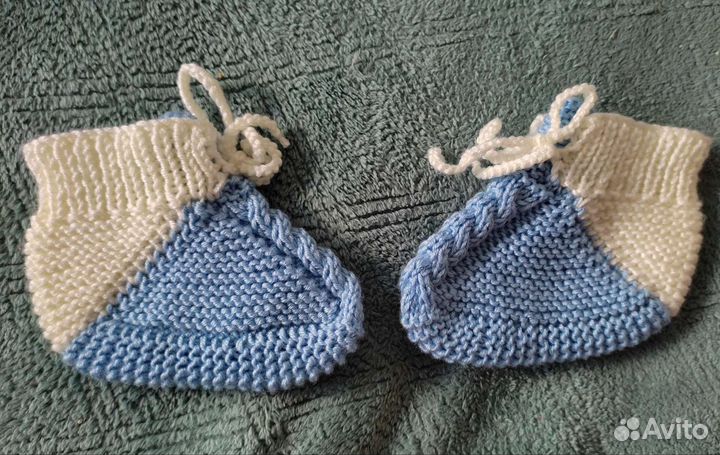 Носочки тапочки (пинетки)