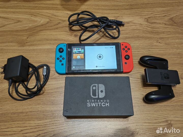 Прошитая Nintendo switch 160гб