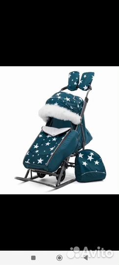 Коляска санки