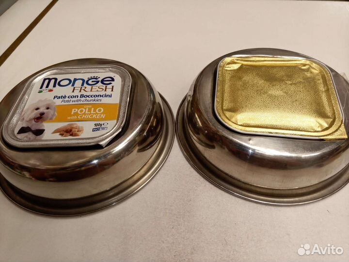 Миски металлические для животных