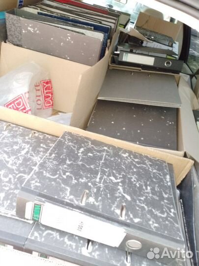 Папка архивная, папки с кольцами, скоросшиватель