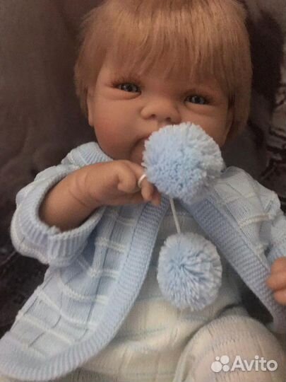 Новая Кукла Испания Реборн игровой плачет звук 50с