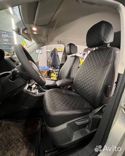 Авточехлы из экокожи Volkswagen Tiguan