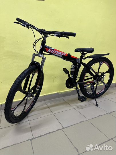 Велосипед на литых дисках