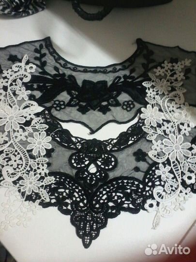 Воротники для украшения платьев
