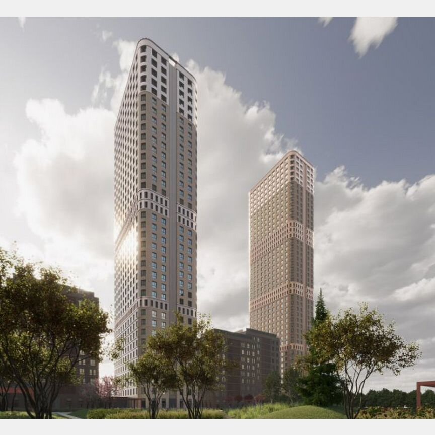 1-к. квартира, 41,3 м², 14/45 эт.