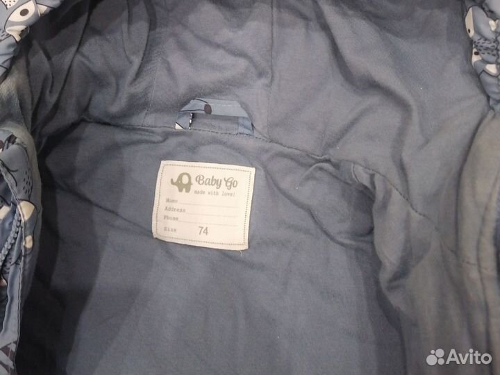 Зимний комбинезон 74