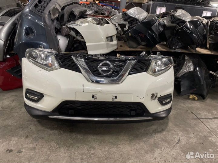 Ноускат морда бампер Nissan x trail t32 ниссан т32